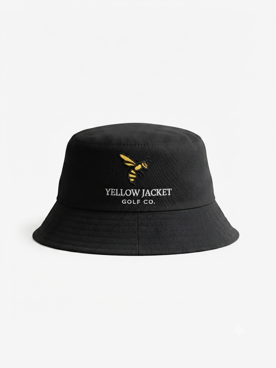 Black Bucket Hat